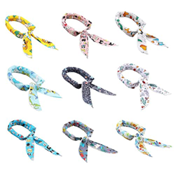 Ice Cool Sciarf Summer Neck Wrap istantaneo di raffreddamento istantaneo Banda di testa di ghiaccio esterno 9 pezzi per sport all'aperto características