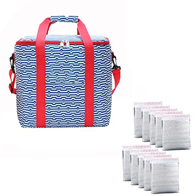 Borse termiche Tote Soft Cooler Bag Lunch Bag Grande Capacità Cooler Borse da viaggio Cooler Cooler per Campeggio Escursionismo Spiaggia Picnic BBQ Pa