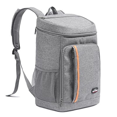 Lechnical Zaino Termico Zaino Termico Impermeabile Borsa Termica per Alimentari a Prova di Perdite per Uomini Donne per Picnic Campeggio Escursioni in