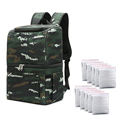 borse refrigeranti zaino picnic zaino 2 persone mantenere fresco morbido più fresco borsa di raffreddamento all'aperto soggiorno picnic zaino per l'ap