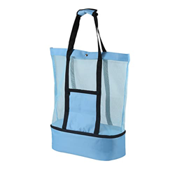 Borsa da picnic, borsa per giocattoli, pieghevole, borsa per la spesa da spiaggia, con dispositivo di raffreddamento isolato, per esterni, per nuoto,  precio