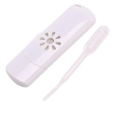 Lulaxy Aromaterapia per Auto Aromaterapia Diffusore Aroma Umidificatore Olio Essenziale Fresco Casa Nuova Aria Condizionata Bianca