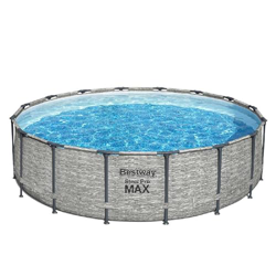 Bestway 5618Y Piscina fuori terra rotonda Steel Pro MAX da 5.49 m x 1.22 m en oferta