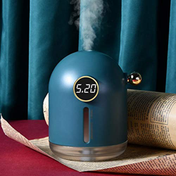 Umidificatore da 300 ml Umidificatore Sottomarino Wireless Diffusore di Olio aromatico Umidificatore d'Aria USB con Lampada per Atmosfera (Colore : A) en oferta