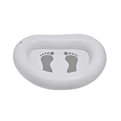 tacery Lavandino Gonfiabile per Piedi Spa, Lavabo Gonfiabile Portatile e Durevole per Piscina, Lavabo per pediluvio Portatile Spa dal Design Pieghevol características