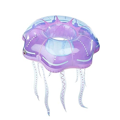 Nuotare, Gomma a Forma di Medusa Extra Grande, PVC Asclompi ascellabili galleggianti, giovanili, Adulti, Adatti alla Superficie Liscia del Parco Acqua