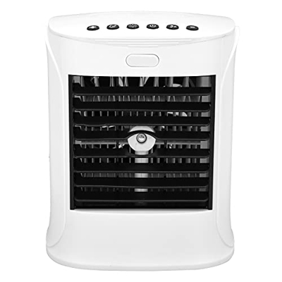 214 Mini Ventilatore da Scrivania per Condizionatore d'Aria, Umidificatore d'Aria Portatile Staccabile con velocità del Vento a 3 Livelli Adatto per F