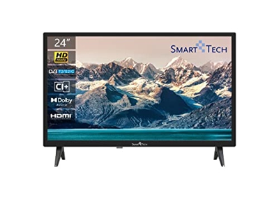 24HN10T2 - Televisore 24 Pollici HD LED DVB-T2 / S2 colore Nero