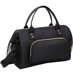 Large-Capacity Meal Outdoor Waterproof Picnic Bag Portable Collapsible Cooler Bag Oxford Cloth Cooler Bag with Mesh Pockets for Picnic Travel precio