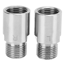 zhangxin Extender a Pedale, 1 Coppia sostituibile da 9/16 Pollici di Bici Forti estensori for Bici da Strada for Bici Pieghevoli for Mountain Bike características