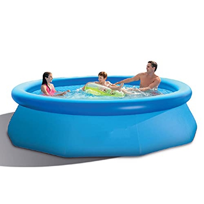Piscina a farfalla, piscina gonfiabile per famiglie, grande piscina all'aperto in PVC addensato, per giardini, patio, cortili, prati,244x76cm
