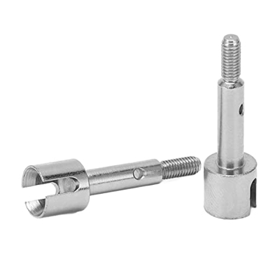 Coppa dell'asse della ruota RC, coppa dell'asse posteriore in metallo resistente alla corrosione da 1 coppia indossabile per 144001 per 124018