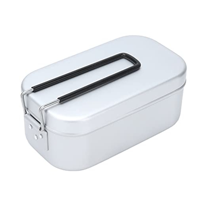 Lunch Box, Durevole Contenitore per Alimenti da 800 ml con Copri Manico per Esterno per Escursionismo per Campeggio