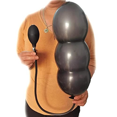 QXTT Gonfiabile, Portatile, Impermeabile, Nero