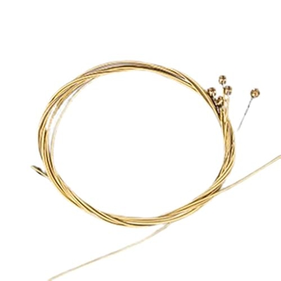 ASFD 6 Pezzi Corde Chitarra per Folk Chitarra Acustica Robusta Chitarra Corde Ottone 7 cm Ottone 7 cm