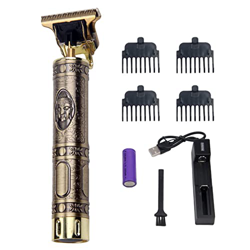 Tagliacapelli Uomo, Layhou Tagliacapelli elettrico Tagliacapelli cordless ricaricabile retrò Set da taglio per capelli lavabile per uso domestico con  en oferta