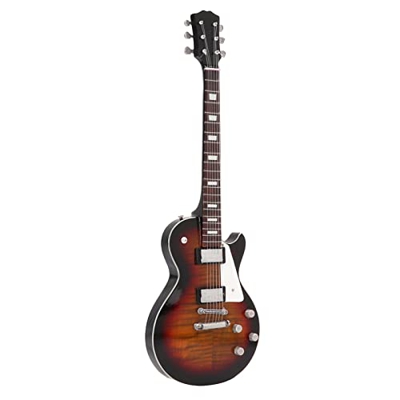 Modello di strumento grande, chitarra in legno gradiente dettagli fini superfici leviganti in miniatura per fare regali per la decorazione domestica