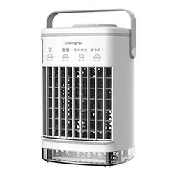 Raffreddatore d'Aria per Umidificatore Personale,Piccolo Condizionatore d'Aria Mobile per La Casa,Ventola di Raffreddamento per Raffreddamento a Spruz características