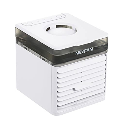 YJYQ Mini condizionatore d'aria portatile 4 in 1 personal Air Cooler Fan Humidifier, luce blu notte