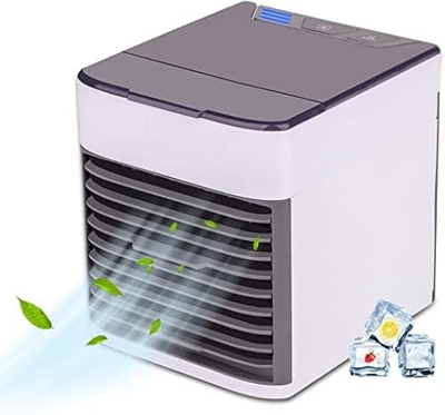 Vokot ARCTIC Mini Condizionatore portatile 3 in 1, Raffredda Umidifica e Purifica l'aria con calimentazione USB, 3 velocità regolabili per ufficio cam