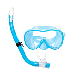 Dimweca Set da Snorkeling per Bambini | Set Due Pezzi per Lo Snorkeling antiappannamento e antiperdite | Attrezzatura da Snorkeling per Junior Youth S características