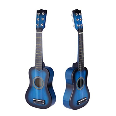Happyyami Guitatura Acustica da 21 Pollici Guitatore Portatile Guitatore Musical Guitar Suona La Canzone Tematica- Strumenti Musicali per Bambini E Ba