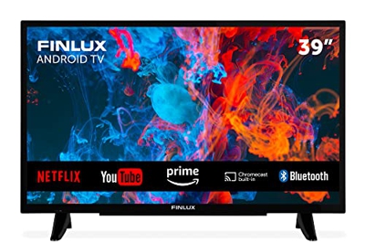 Finlux FLH3935ANDROID - 39 pollici (99 cm) - HD Ready Android Smart TV - WiFi, Netflix, Youtube, 3x HDMI,