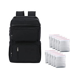 zaino da picnic isolato zaino refrigerante isolato a prova di perdite, borsa termica isolata, borsa termica portatile, campeggio da spiaggia n (nero) precio