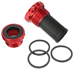 zhangxin Bike Accessories, Sturdy Bicycle Bottom Bracket for Mountain Bike for Highway Bike (Colore : Red) precio