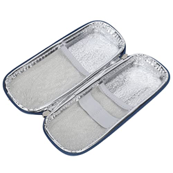 Custodia da viaggio per refrigeratore per insulina, custodia per il trasporto della penna per insulina EVA impermeabile protezione eccellente multistr precio