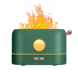 Andoer Diffusore fama, simulazione fiamma aroma umidificatore per uso desktop nebbia umidificatore diffusore per aromaterapia per olio essenziale con  precio