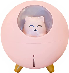 La Mente è Meravigliosa - Umidificatore di aerosol per la casa - Umidificatore decorativo con luce notturna LED - Alimentazione USB | Umidificatore un características