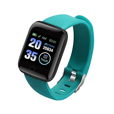 Smartwatch impermeabile Bracciale sportivo Sport Fitness Wristband Frequenza cardiaca Pressione sanguigna Monitor del sonno Contapassi per iOS Android