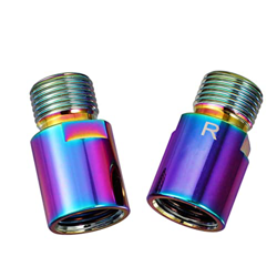 Bike Pedal Extenders 1 Pair Chrome-Molybdenum Steel Bicycle Pedal Extender Extended Pedal Spacer características