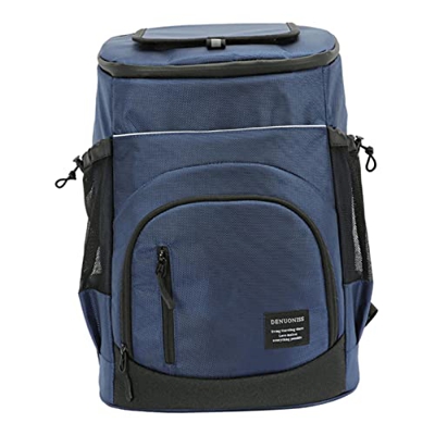 Amagogo Borsa Termica da Picnic Zaino Borsa Termica Termica Termica per Bottiglia di Vino, Blu Scuro
