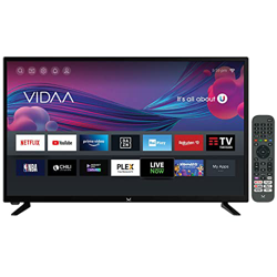 MAJESTIC ST32 - Televisore SMART LED HD READY da 32", Sitema operativo VIDAA, Wi-Fi integrato, DVB-T/T2 e DVB-S/S2, Telecomando, USB, nero en oferta