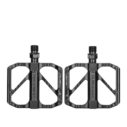 VEVELE Pedali per Bicicletta da Strada in Lega di Alluminio, Pedali per Bicicletta Antiscivolo, Pedali Piatti in Metallo a Sgancio Rapido per Adulti ( precio