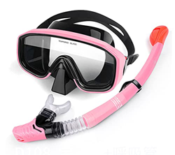 Generic Maschera Subacquea antiappannamento, Attrezzatura Subacquea per Immersioni subacquee panoramica a 180°, Attrezzatura per la respirazione Facil en oferta