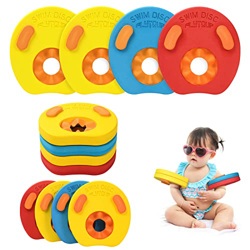 Flintronic Braccioli Bambini, Dischi Galleggianti per Neonati, 8 Pezzi Set di Bracciale da Nuoto, Fascia da Braccio da Nuoto in Schiuma EVA per Impara en oferta