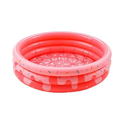 SM SunniMix Piscina Gonfiabile Durevole Sedile per Vasca da Bagno Pompa Piscina Fuori Piscina per Bambini per Bambini Prato Estivo Festa all'aperto pe