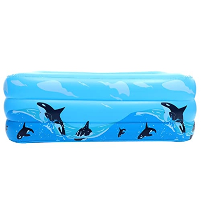 Generic Vasca da Bagno Gonfiabile Vasca da Bagno Portatile per Bambini Portatile Vasca da Bagno Pieghevole Pieghevole Piscina da Bagno Pieghevole 150 