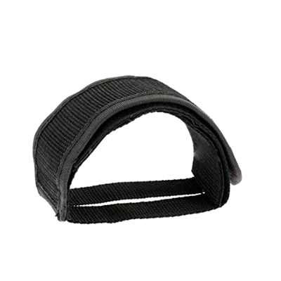 Snner Falmo per Biciclette da 1 pc cingoli per Pedale Pedale Clips Cinghie Nastro per Bici di Marcia Fissa Nera