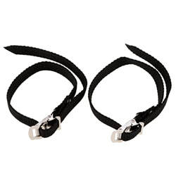 2 pezzi di pedale per bici cinghiali per bici da nylon pesante e cinghie per ciclismo esterno e bici stazionaria interna, cinghia del piede en oferta