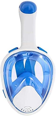 Generic Maschera Subacquea Maschera Subacquea Impermeabile e antiappannamento Attrezzatura per Lo Snorkeling Completamente asciutta per Adulti e Bambi