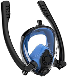 Maschera per Immersione Maschera per Immersioni subacquee Maschera per Lo Snorkeling a Pieno facciale Maschera Subacquea per Lo Snorkeling Anti Nebbia en oferta