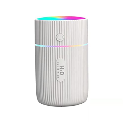 Mini umidificatore d'aria USB diffusore di oli essenziali per auto, purificatore per casa, aroma anione, con luce notturna a LED, per ufficio, cameret