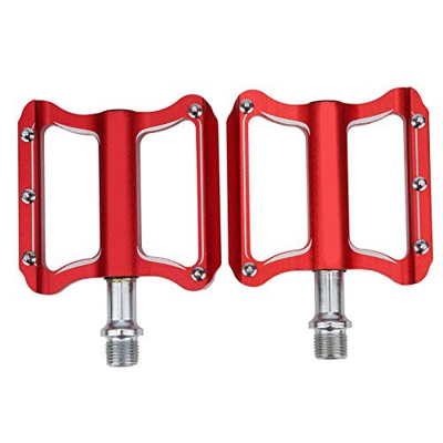 zhangxin Pedali for Bici, con pedili Cuscinetti for Mountain Bike (Colore : Red)