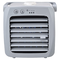 Mini Air Cooler, 3 Marce Regolabili a Basso Rumore ad Alta efficienza 200 ml Serbatoio d'Acqua condizionatore d'Aria per Soggiorno per Ufficio en oferta