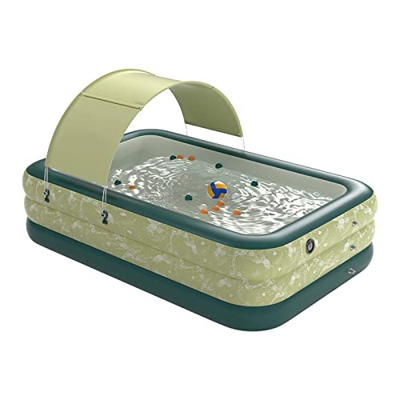 Piscina gonfiabile per bambini per giardini Piscine per giardini Piscine per giardini Piscina gonfiabile senza fili a una chiave grande con tenda da s