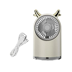 Colcolo Ventilatore del condizionatore d'Aria dei Cervi Svegli Ventilatore Personale di Raffreddamento Mister Ventilatore per nebulizzazione da Tavolo precio